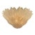 Modern Murano Granola Glass Leaf Chandelier For Sale