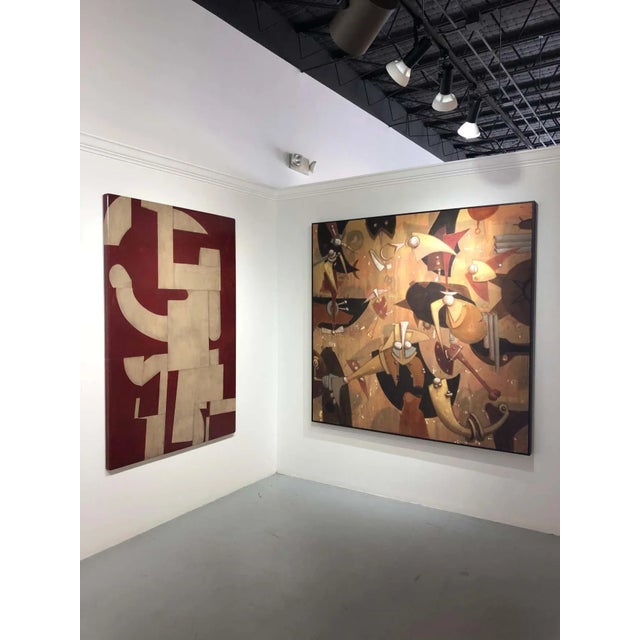 Painting on Panel Signed verso Creator : Cecil Touchon (1956, American) Creation Year : 2014 Dimensions – Height: 66 in....