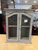 Vintage Wood Curio Cabinet With Glass Doors For Sale - Image 4 of 6