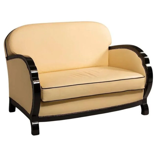 French Art Deco Sofa, 1940s For Sale - Image 14 of 14