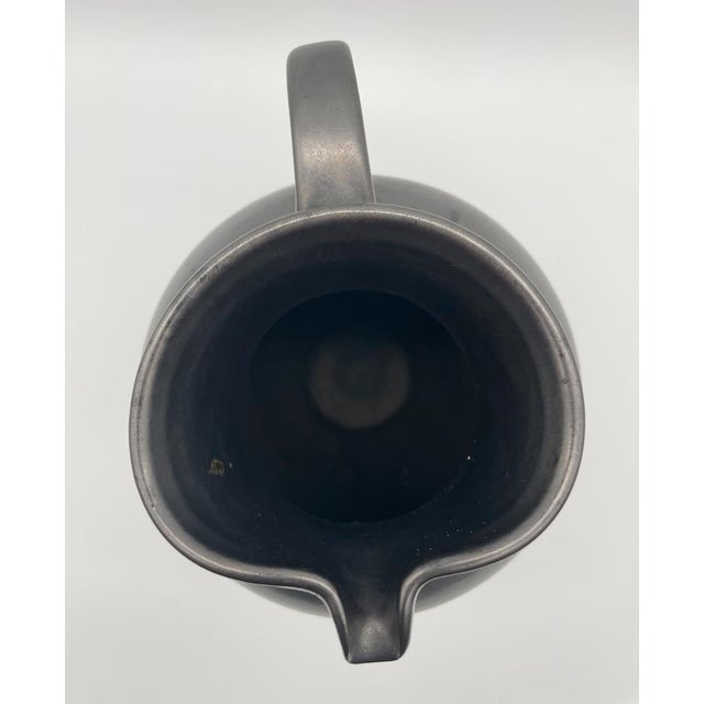 Brown Ceramic Vase by Josef Höhler For Sale - Image 8 of 13