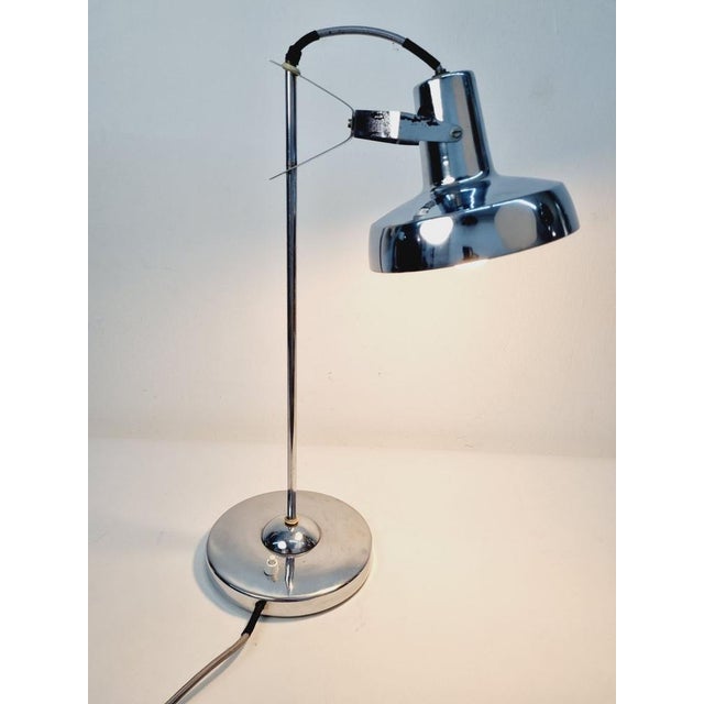 1970s Metal Table Lamp, 1970s For Sale - Image 5 of 18