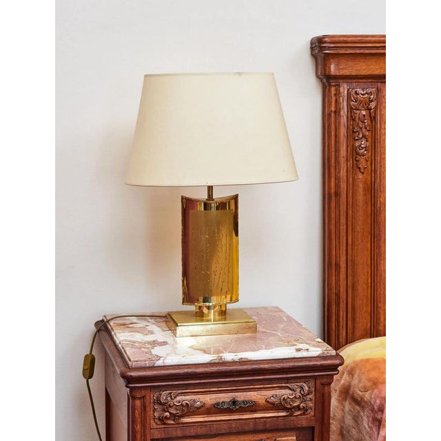 Metal Vintage Table Lamps, Italy, 1970, Set of 2 For Sale - Image 7 of 13
