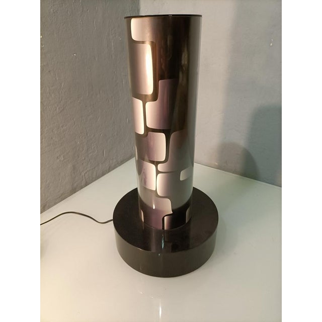 Acrylic Glass Table Lamp For Sale - Image 14 of 14