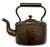Excellent Smaller Size Antique Classic American Style Hand Wrought Solid Copper Tea Kettle - Circa Early 19th Century For Sale - Image 13 of 18