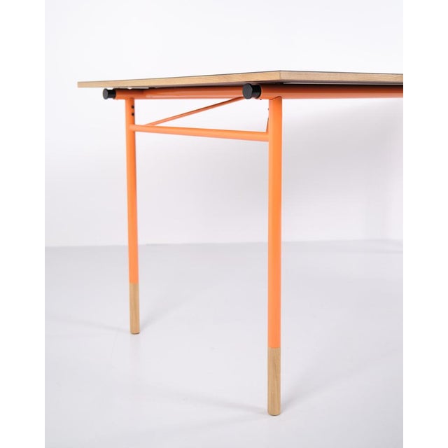 Nyhavn Dining Table in Grey Linoleum attributed to Finn Juhl, 2015 For Sale - Image 4 of 15