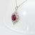 5.4cts Madagascar Ruby Pendant With Natural Diamonds Accents: Solid 14k Gold For Sale In Columbus - Image 6 of 9