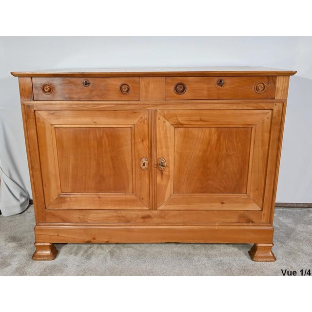 Wood Regional Buffet in Cherry, 1890s For Sale - Image 7 of 18