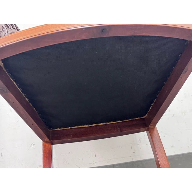 French Empire Carved Mahogany Chair, Antique For Sale - Image 12 of 12