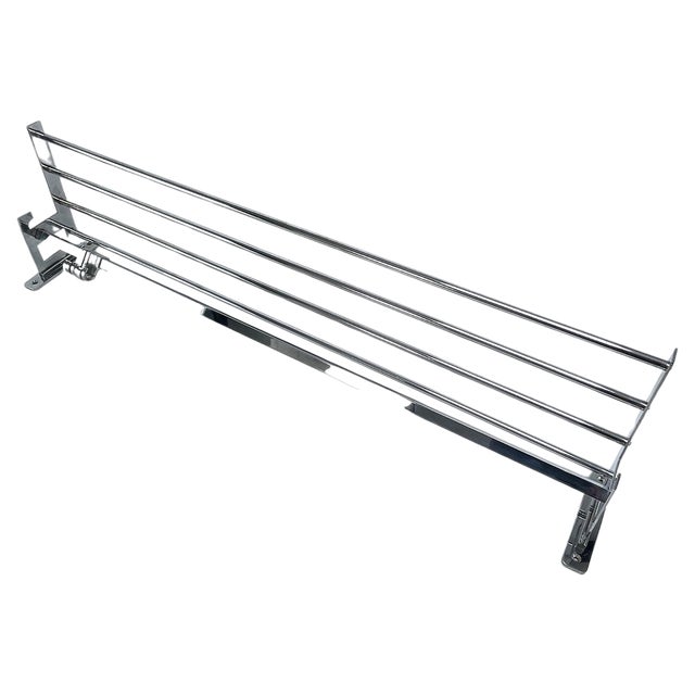 Bauhaus Art Deco Modernist Coat Rack in Chrome, 1930s For Sale