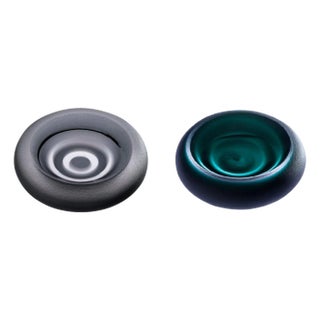 Incisioni Iridi Sand Ashtrays by Purho, Set of 2 For Sale