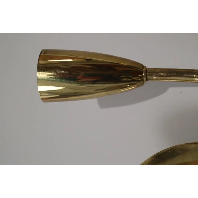 Mid-Century Modern Mid-Century Brass Sputnik Ceiling Light, 1950s For Sale - Image 3 of 12