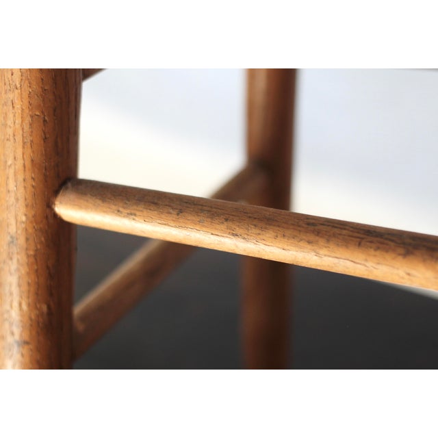 Vintage Handmade Farmhouse Stool For Sale - Image 6 of 11