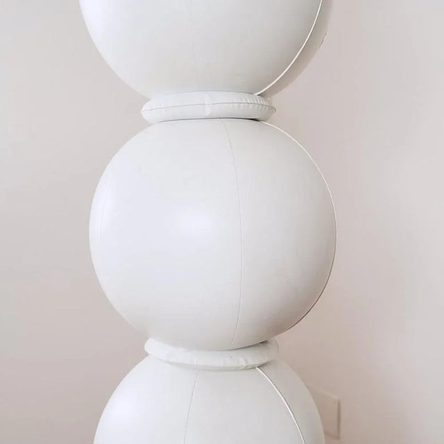 Plastic Lamp with Internal Neon and External Inflatable Composition For Sale - Image 7 of 8