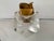 1970s 1970s Lucite & Brass Table Lighter For Sale - Image 5 of 9