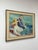 This original oil painting, titled "The Boatman," presents a striking figurative composition, capturing a man resting at...
