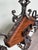 Vintage Brutalist 3-Light Lantern in Wood and Wrought Iron, 1970s For Sale - Image 15 of 18