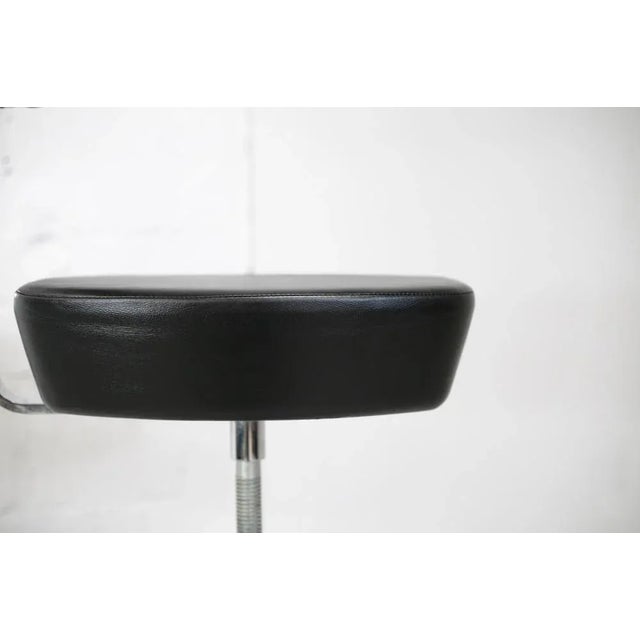 Leather and Steel Swivel Stools by George Nelson for Vitra, 2001, Set of 2 For Sale - Image 15 of 18