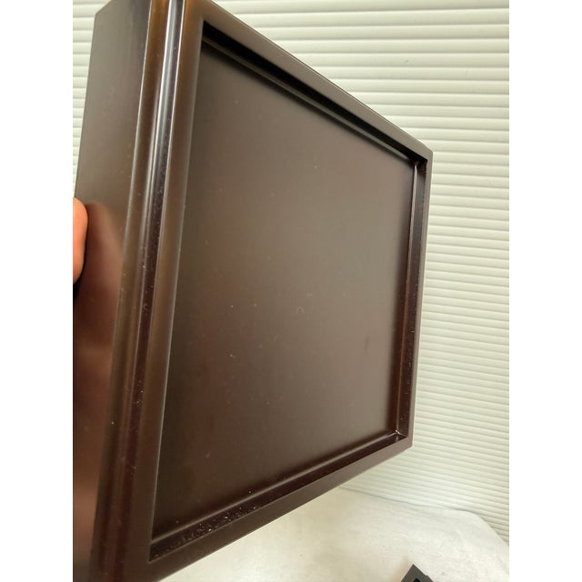 Wood Origami Style Organizer Box For Sale - Image 7 of 12