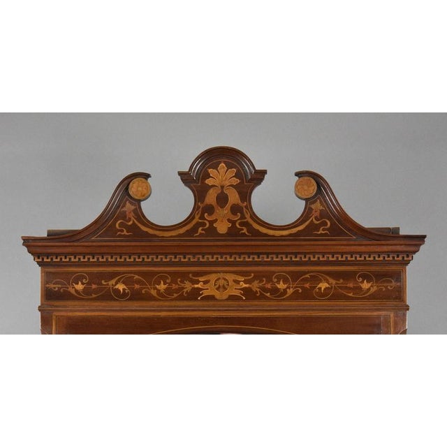 Victorian Marquetry Inlaid Dressing Table from Edwards & Roberts, 1885 For Sale - Image 11 of 14