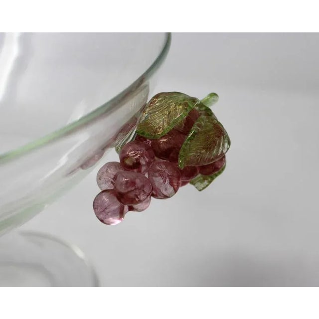 Mid-Century Modern Vintage Murano Glass Centerpiece For Sale - Image 3 of 6