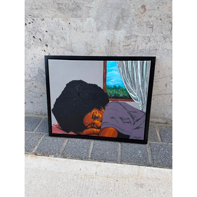 2020s Let Me Be, Acrylic Painting on Canvas, 2026, Emmanuel Akolo For Sale - Image 5 of 8