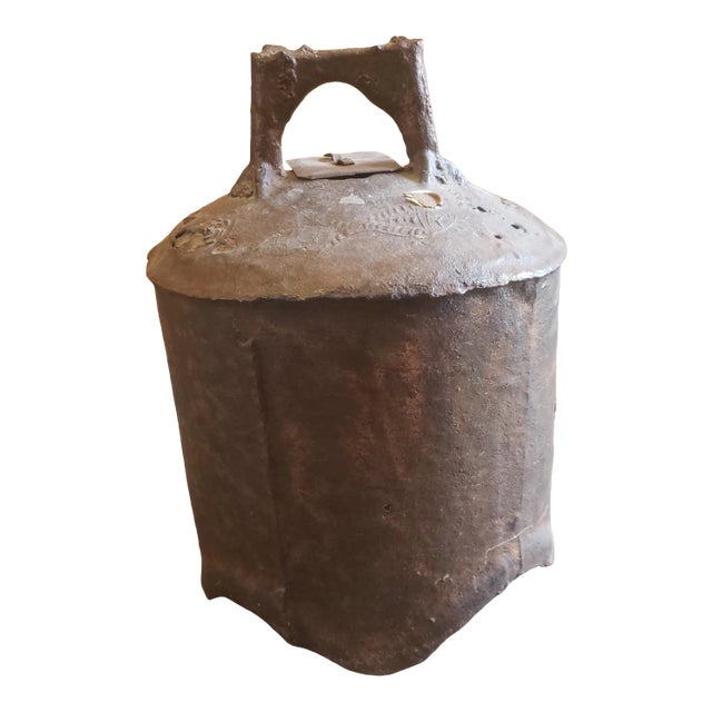 Large Chinese Bronze Bonsho (Hanging Temple Bell) For Sale