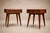 Mid-Century Modern Brazilian Modern Pair of Imbuia Wood Nightstands by Teperman, Brazil, 1950s For Sale - Image 3 of 18