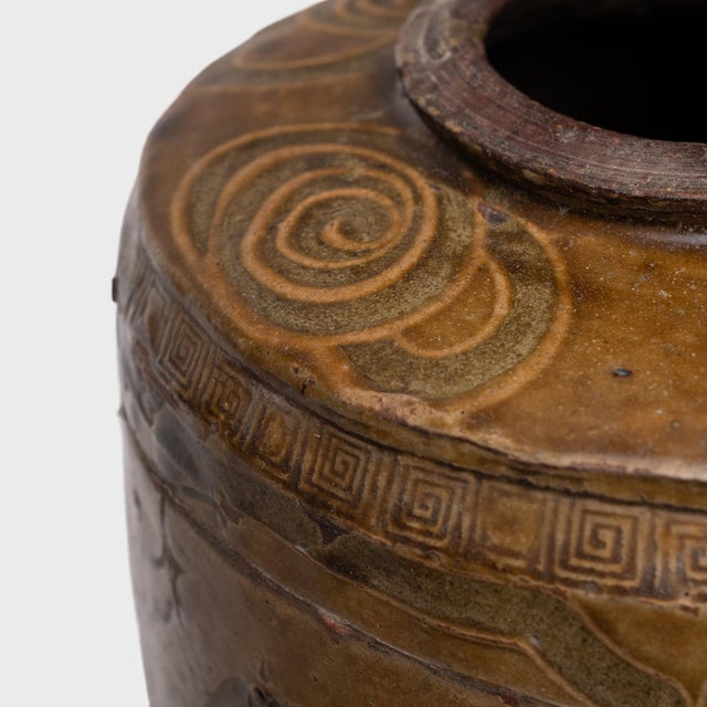 Chinese Bird & Flower Vinegar Pot, C. 1850 For Sale - Image 4 of 5