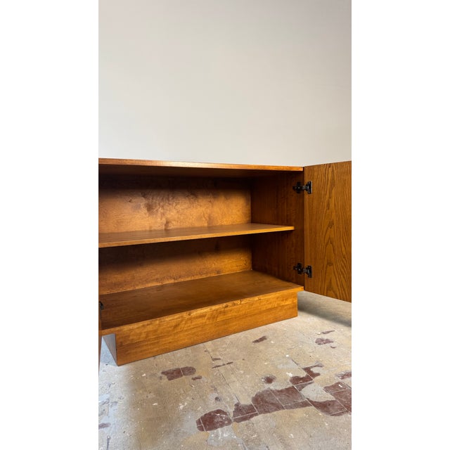 Wood Vintage Brutalist-Style Sideboards, Italy, 1990s, Set of 2 For Sale - Image 7 of 12