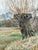 1920s Antique Original Landscape Oil Painting, Signed Countryside Art For Sale - Image 5 of 11