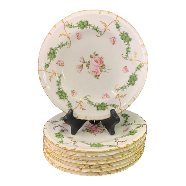 1970s Royal Crown Derby Plates - Set of 8 For Sale