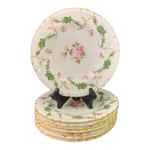 1970s Royal Crown Derby Plates - Set of 8