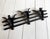 Vintage Western Long Horn Bull Iron Wall Coat Rack For Sale - Image 4 of 6