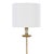 Transitional Regina Andrew Clove Stem Buffet Table Lamp With Natural Linen Shade For Sale - Image 3 of 5