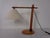 Wood Adjustable Teak Desk Lamp by Mads Caprani, Denmark, 1970s For Sale - Image 7 of 18