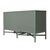 Contemporary Verona Four-Drawer Dresser, Evergreen For Sale - Image 3 of 4