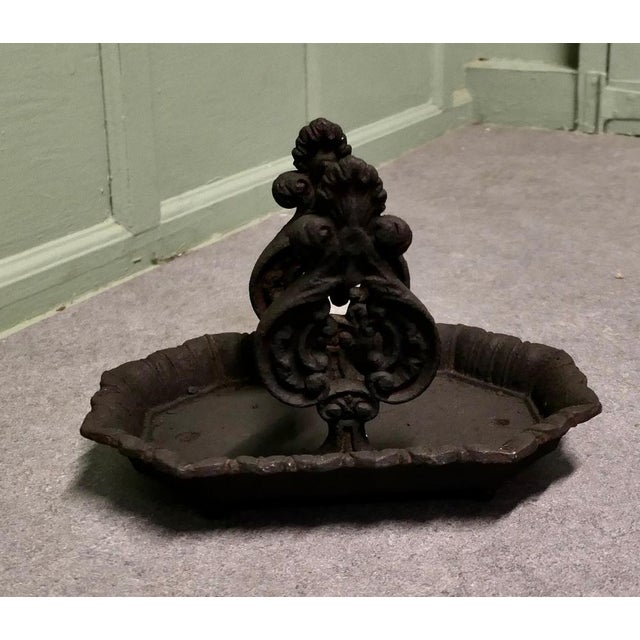 Victorian Cast Iron Boot Scraper by T Holcroft & Sons, 1850 For Sale - Image 4 of 7