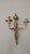 Dimensions (each): 9.5 x 4 x 13 inches 24.1 x 10.2 x 33 cm Combined Weight: 2100 g 4.6 lbs Elegant pair of vintage bronze...