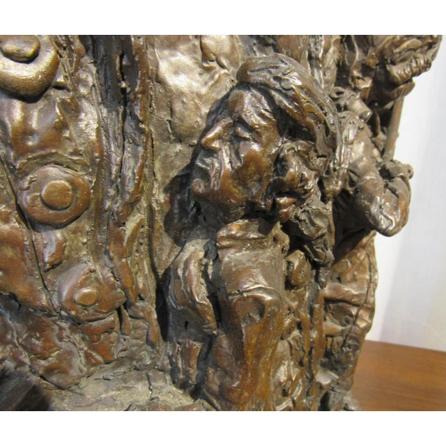 Amazing Bronze Bust of Composer Mozart by Steve Pastner For Sale - Image 11 of 13