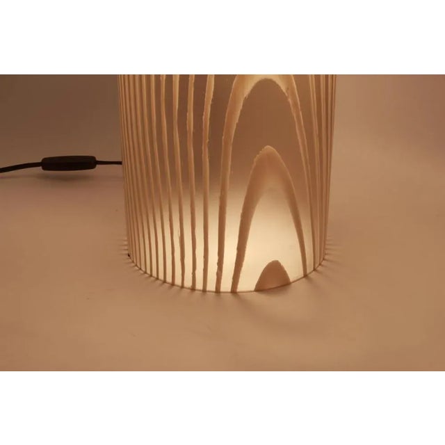 Glass Mushroom Table Lamps from Peill & Putzler, Germany, 1970s For Sale - Image 3 of 9