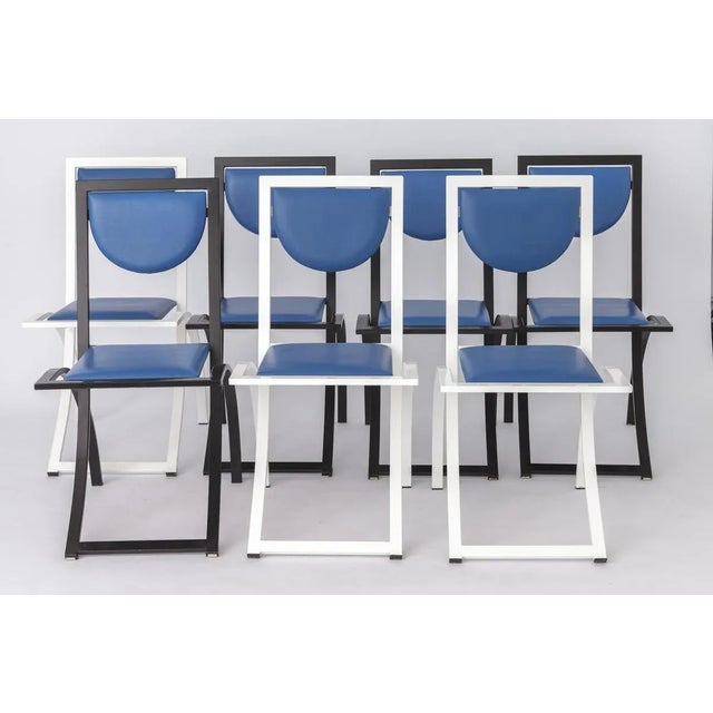 Dining Chairs by Karl Friedrich Förster for KFF Germany, 1980s, Set of 4 For Sale - Image 9 of 10