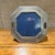 1970s Antique Octagonal Silver-Toned Tabletop Picture Frame For Sale - Image 5 of 16