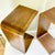 Wood 1980s Vintage Italian Style Postmodern Contemporary Teak Bentwood Drinks Table - A Pair For Sale - Image 7 of 13