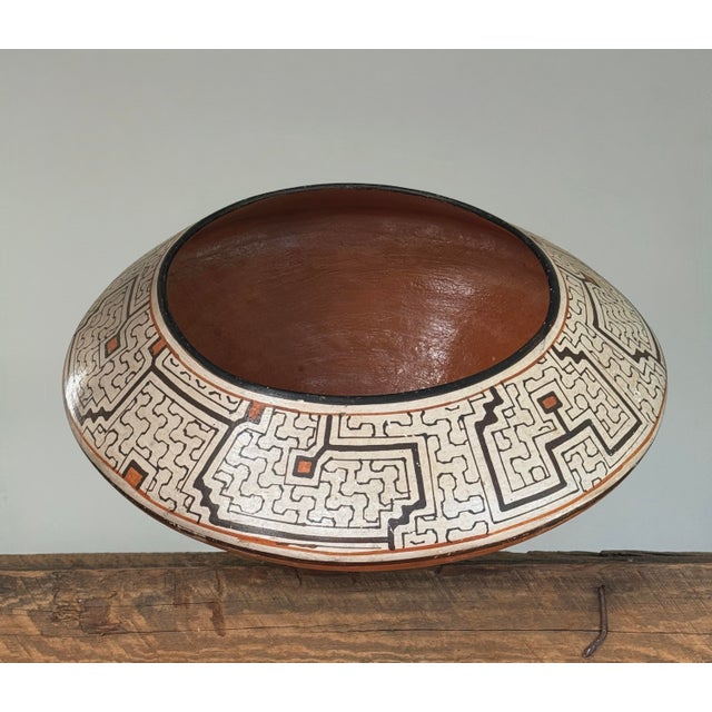 Monumental Shipibo-Conibo Polychrome Geometric Wood-Fired Vessel Culture: Shipibo-Conibo (Ucayali River Basin, Peruvian...