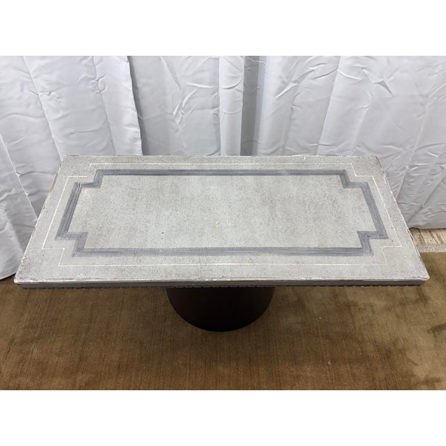 Curated Attributed to Arhaus Bell’Arte Console Table For Sale - Image 13 of 18