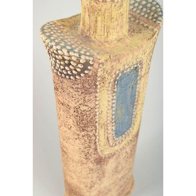 Art-Pattern Vase by Yngvor Blomström, Sweden, 1970s For Sale - Image 3 of 5