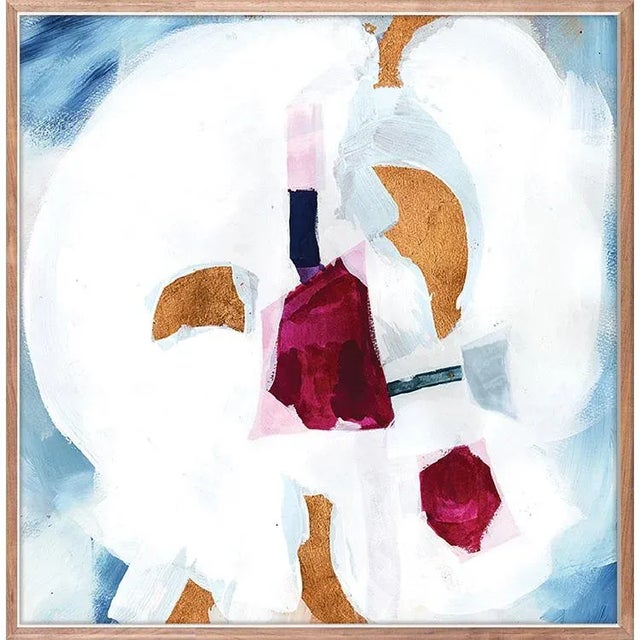 ZBC House "Agnella" is like an abstacted surreal landscape of clouds and rubies...with metallic bits and ink washes to...