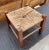 Mid 20th Century Rustic + Charming Woven Danish Cord Stool (After Charlotte Perriand) For Sale - Image 5 of 11