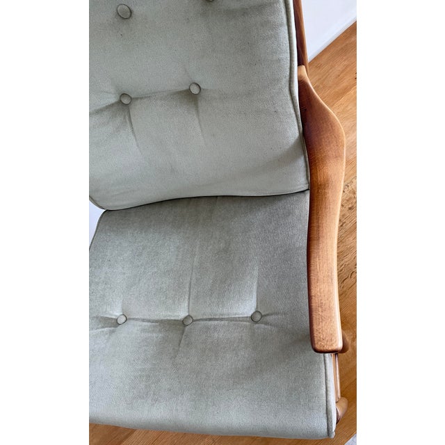 Vintage Danish 'Casa' High Ladder Back Arm Chair Attributed to Farstrup For Sale - Image 13 of 17